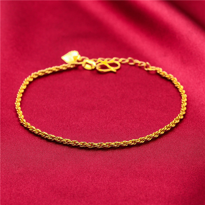 Women's Phoenix Tail Caterpillar Twist Clavicle Chain Bracelets