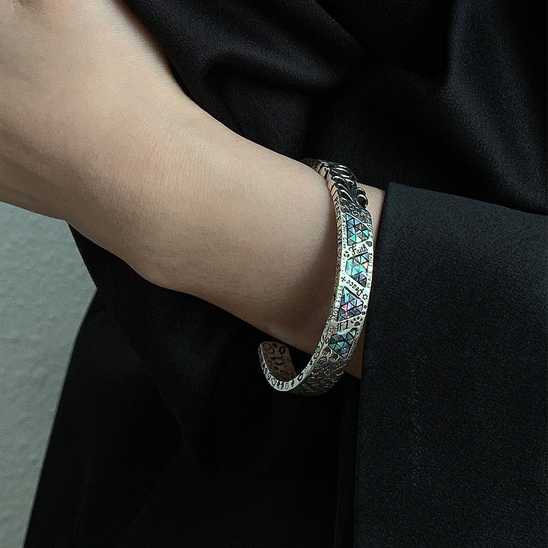 Totem Open-ended Female Style Niche Design Fashion Retro Characteristic Bracelets