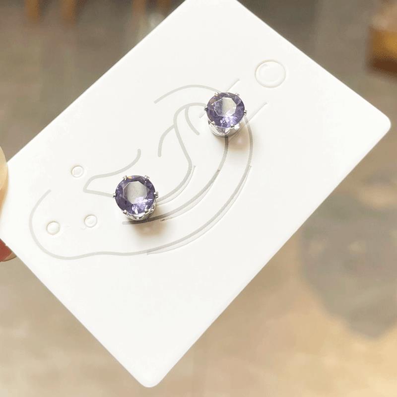 Super Flash Zircon Bone Nail Magnet Ear Clip