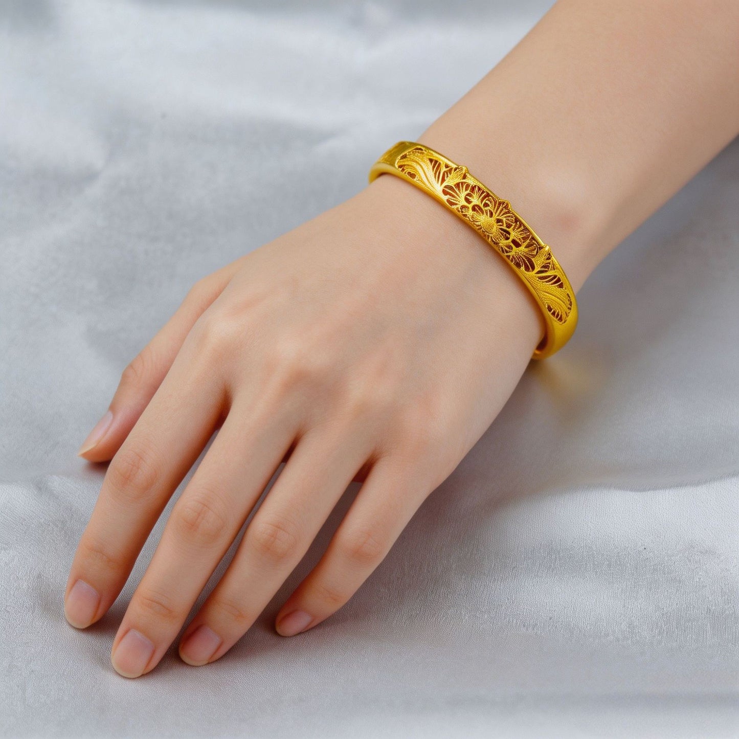 Women's Opening Imitation Dragon Phoenix Wedding Light Luxury Chinese Heritage Bracelets