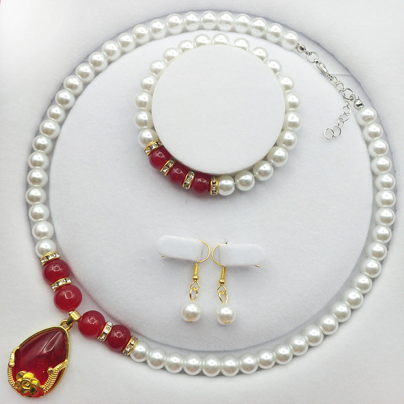 Mother Chain Mother's Day Gift For Friends Live Jewelry Set