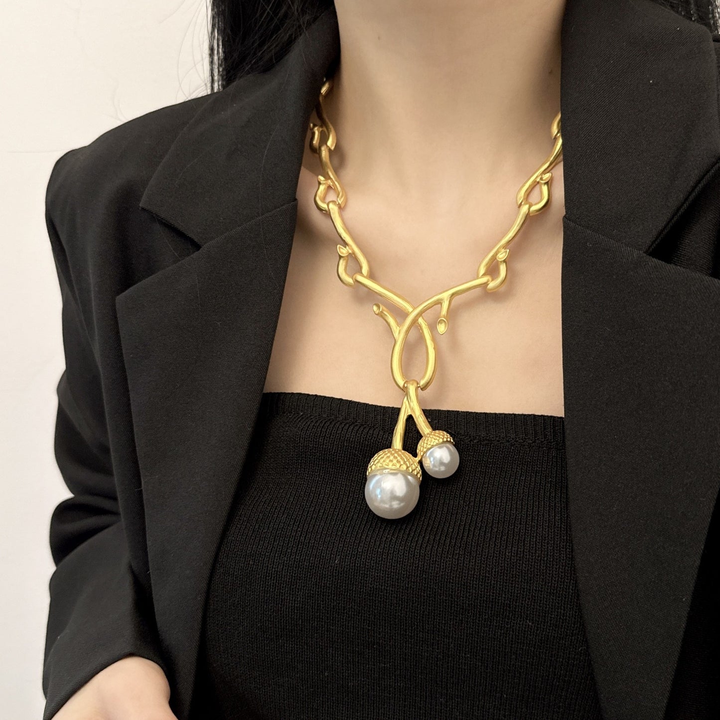 High Sense Temperament Clavicle Chain Profile Necklaces