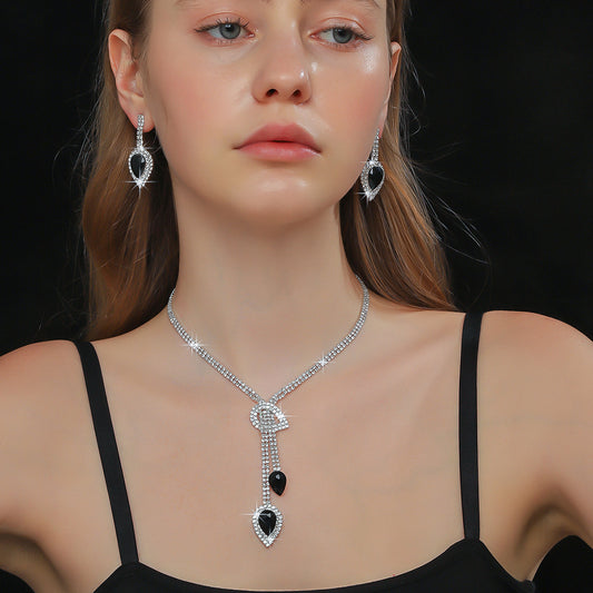 Women's Bridal Suit Wedding Dress Elegant Earrings