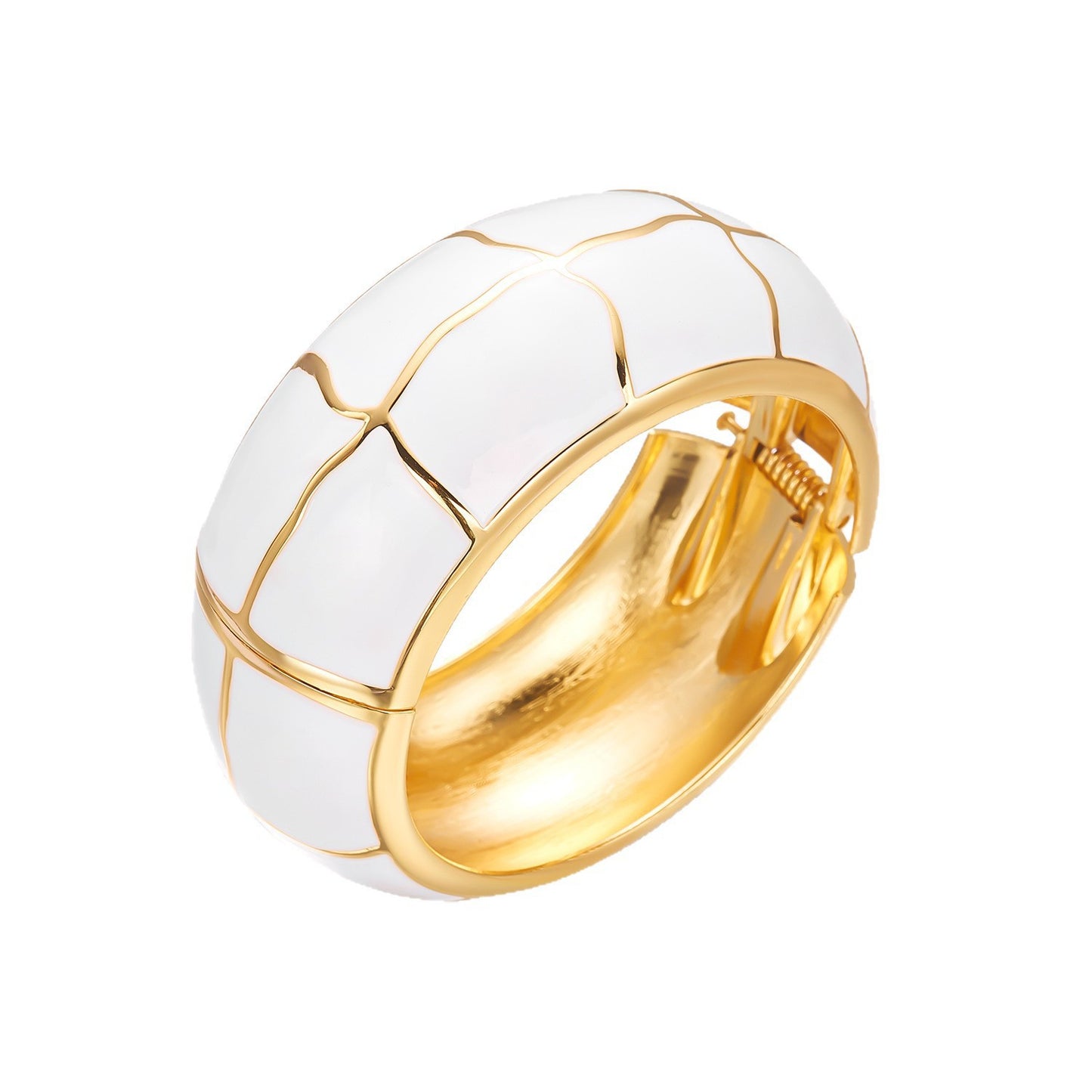 Women's Retro Enamel Alloy Bamboo Exaggerated Personalized Bracelets