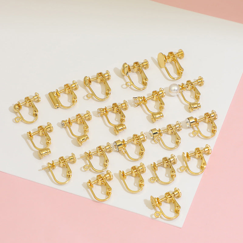 Real Gold No Piercing French Converter Adjustable Rings