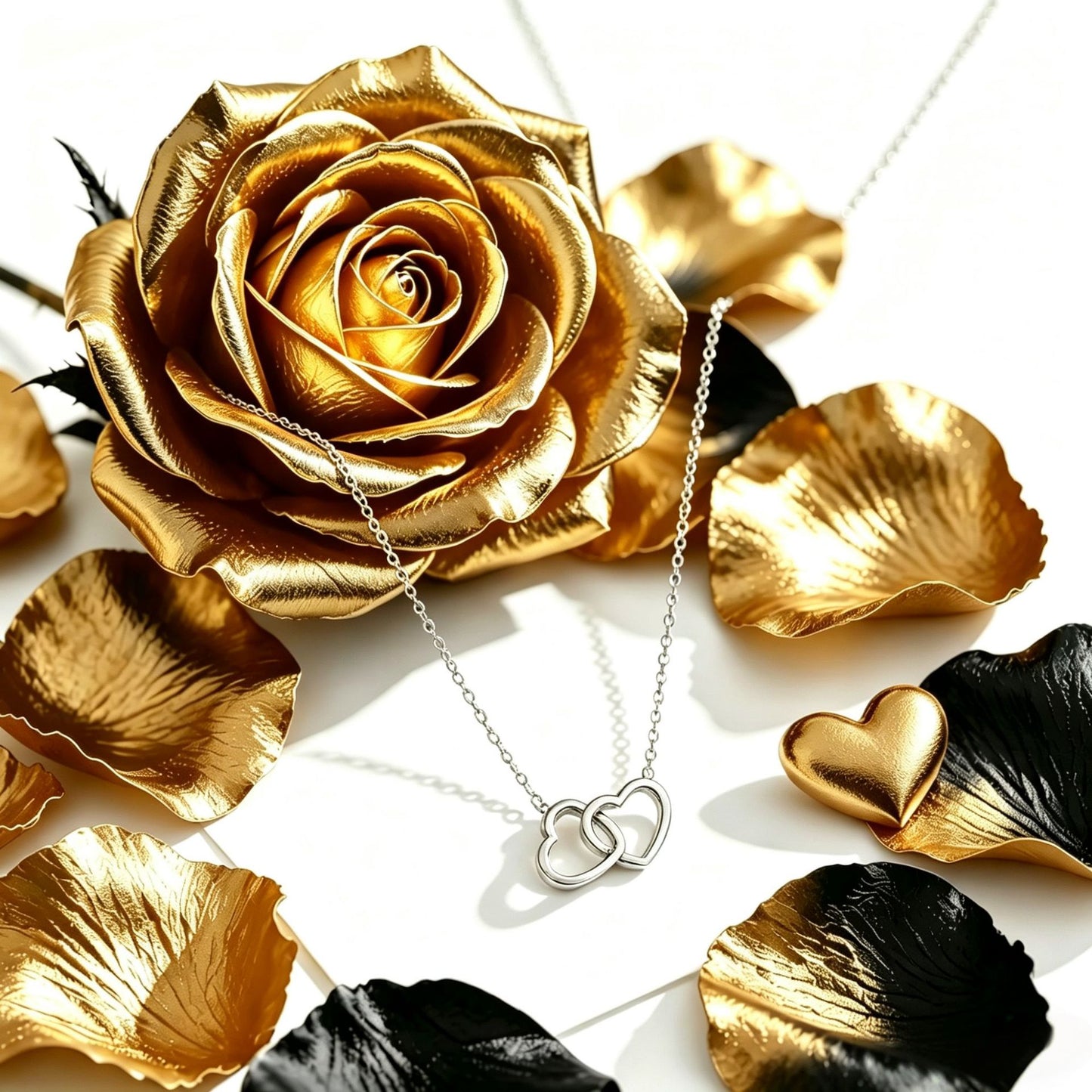 Titanium Steel Fashion Love Stainless Does Necklaces