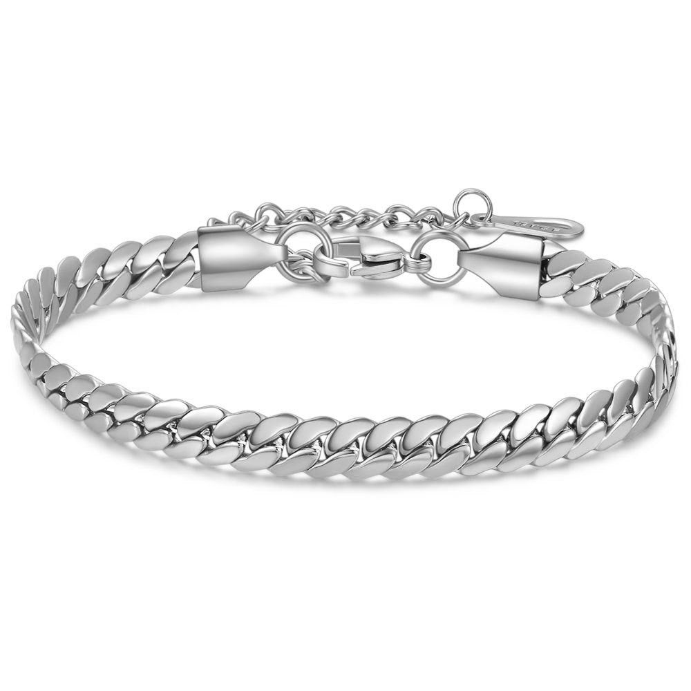 Fashionable Encrypted Cuban Link Chain Personalized Bracelets