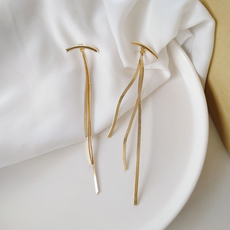 Women's Metal Long Fringe Summer Elegant High-grade Rings