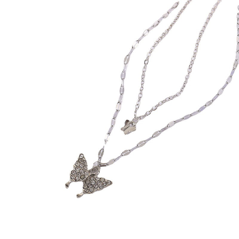 Women's Butterfly Matching Clothes Elegant Gentle Fashion Necklaces