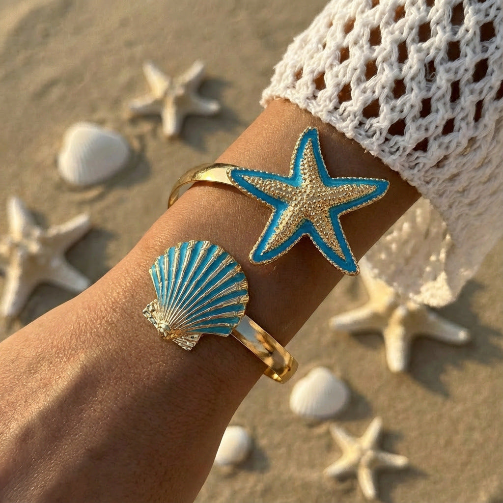 Women's Seaside Colorful Dopamine Pearl Versatile Vacation Bracelet