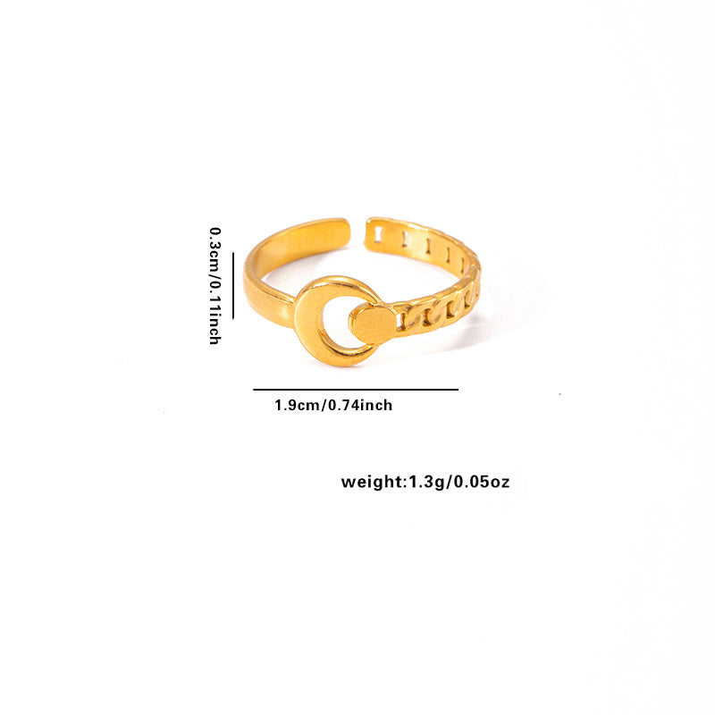 Women's Personality Vintage Ethnic Style Plated Love Ring