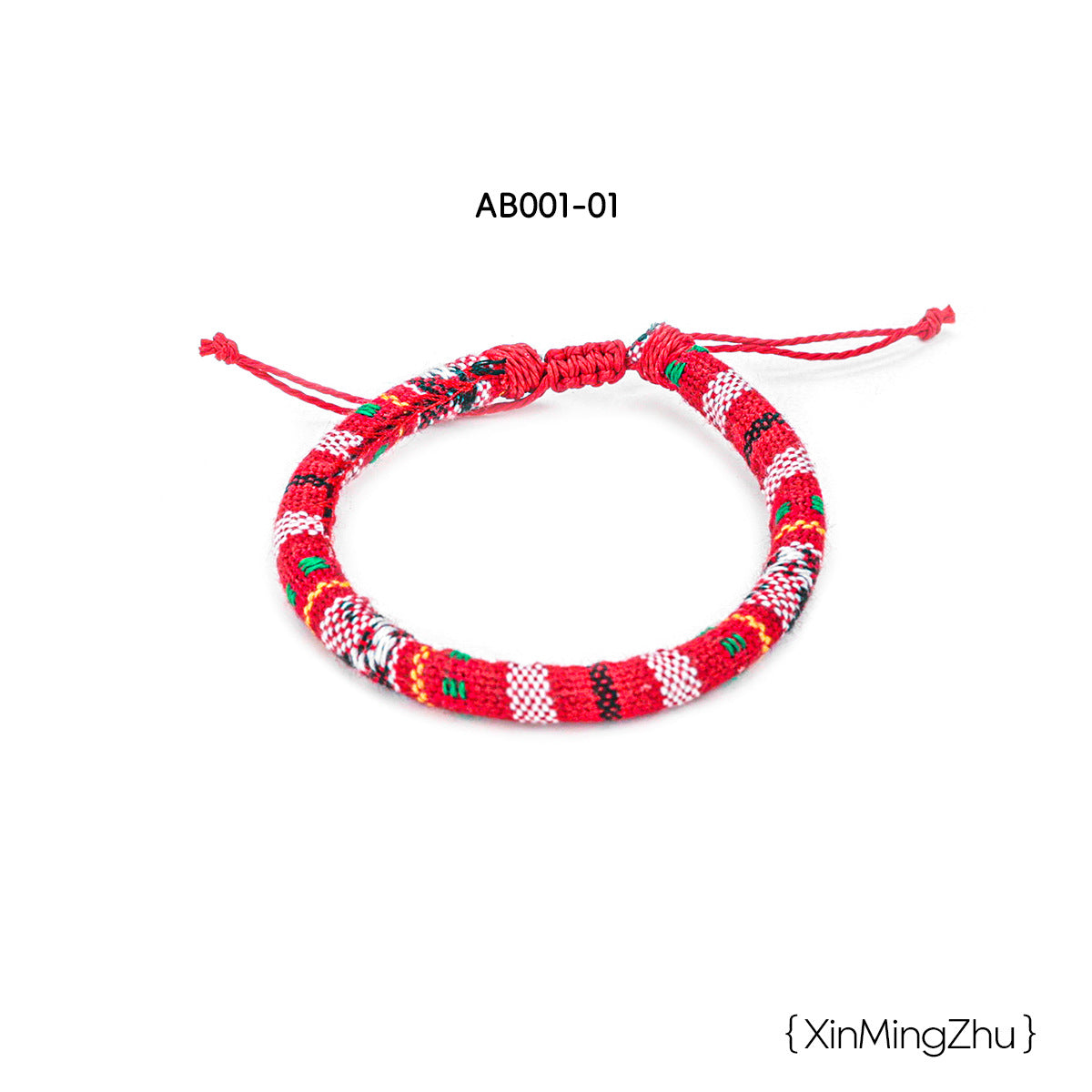 Bohemian Ethnic Style Colored Friendship Fabric Bracelets