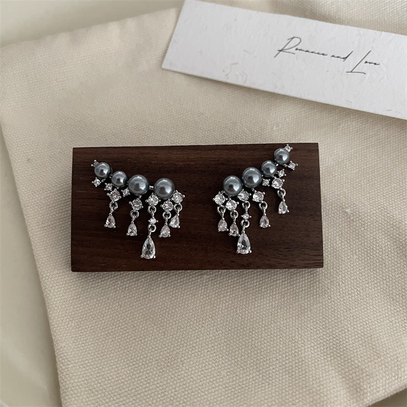 Boucles d'oreilles pour femmes, pour la minorité française, simples, personnalisées, belles, à la mode