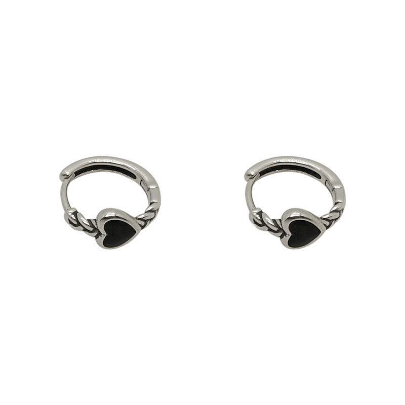 Women's Trendy Niche Design Advanced Earclip Elegant Heart Ear Buckle