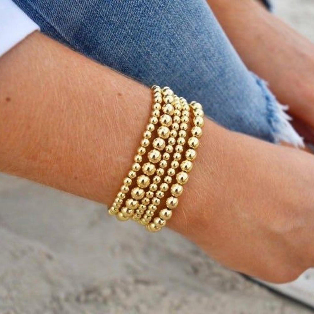 Ensemble de perles Bracelets géométriques de style plage pour couple