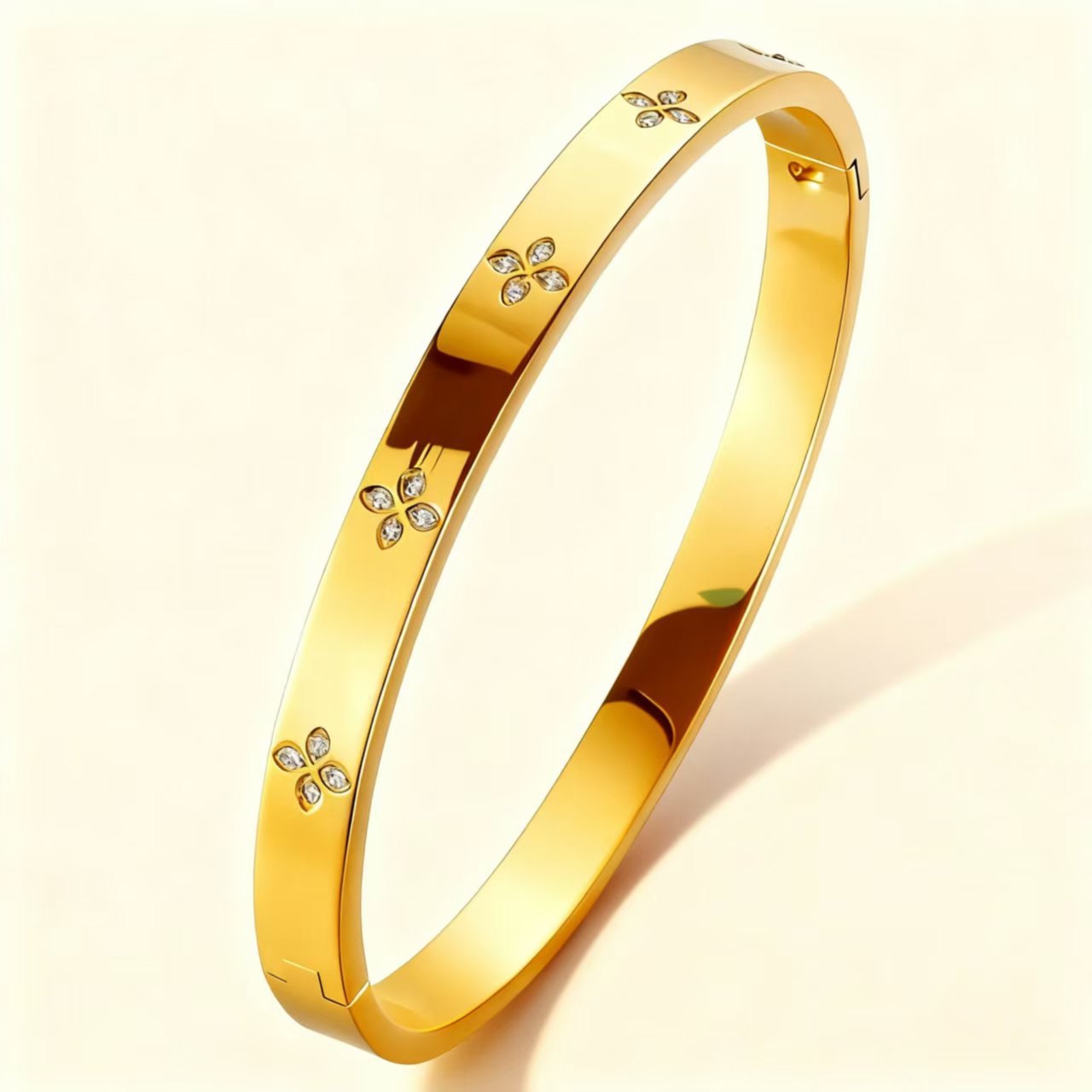 Innovative Stainless Steel Titanium Fashion Gold-plated Bracelets