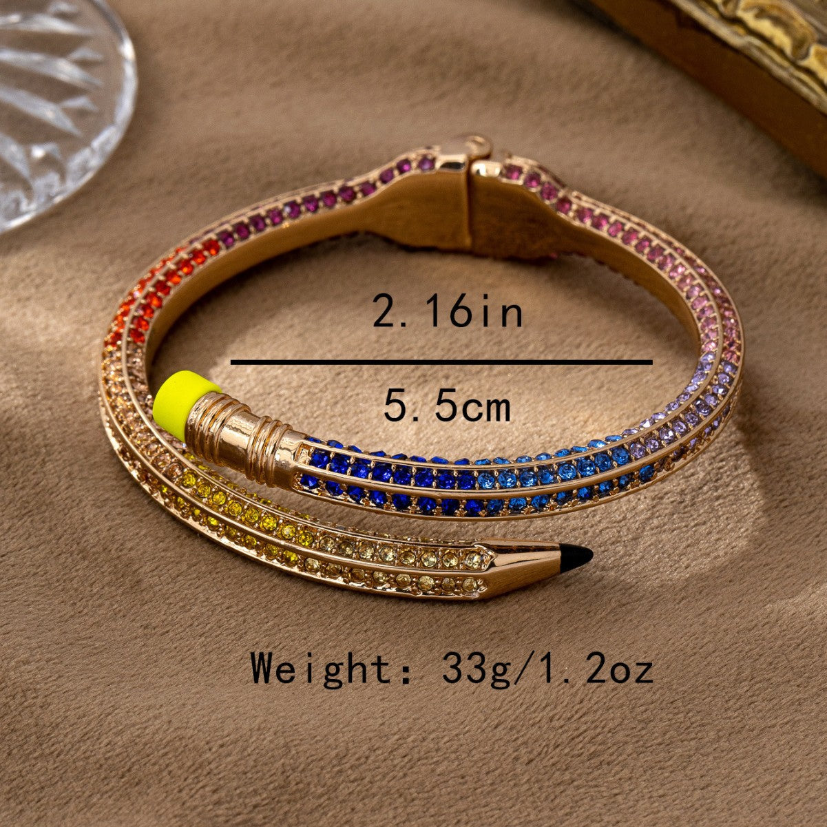 Fashion Style Pencil Fashionable Elegant Enamel Bracelet