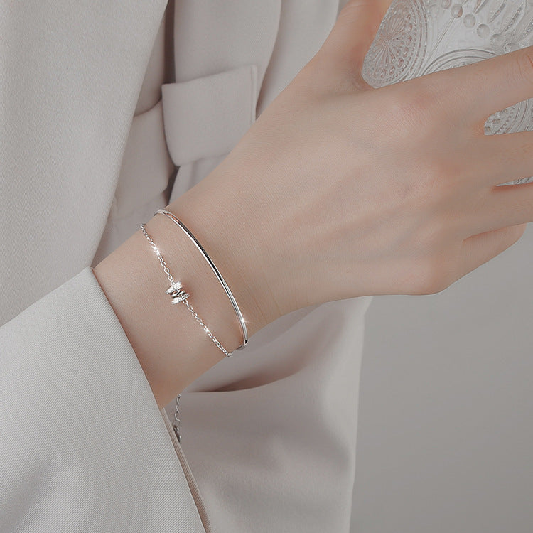 Small Waist Korean Style Simple Fashion Twin Light Luxury Minority Bracelet