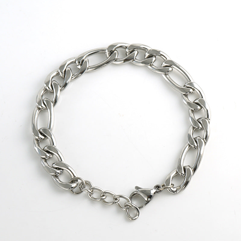 Women's & Men's & Titanium Steel Jewelry Chain Fashion Bracelets