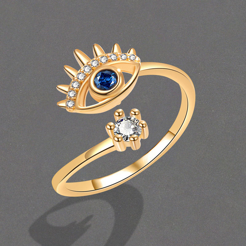 Eye Affordable Luxury Fashion High Sense Design Rings