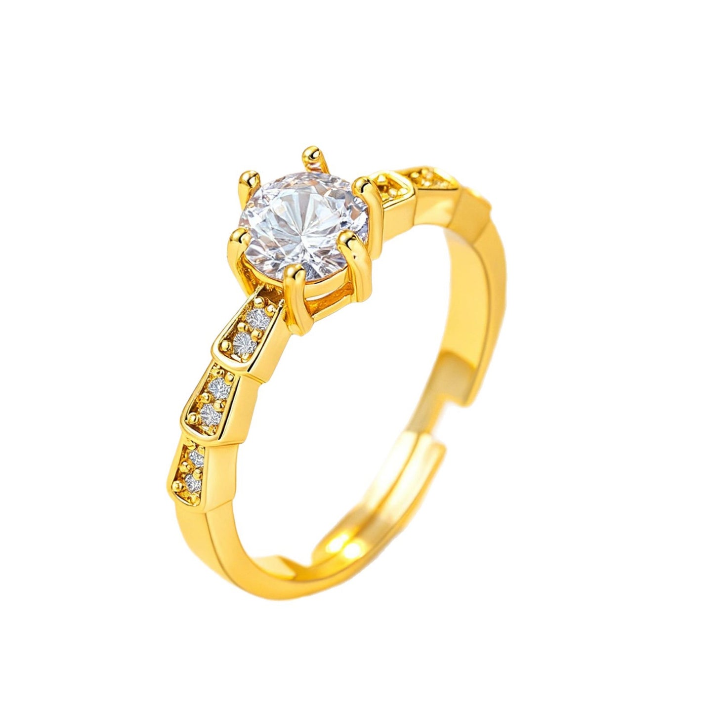 Light Luxury High Sense Opening Adjustable Rings