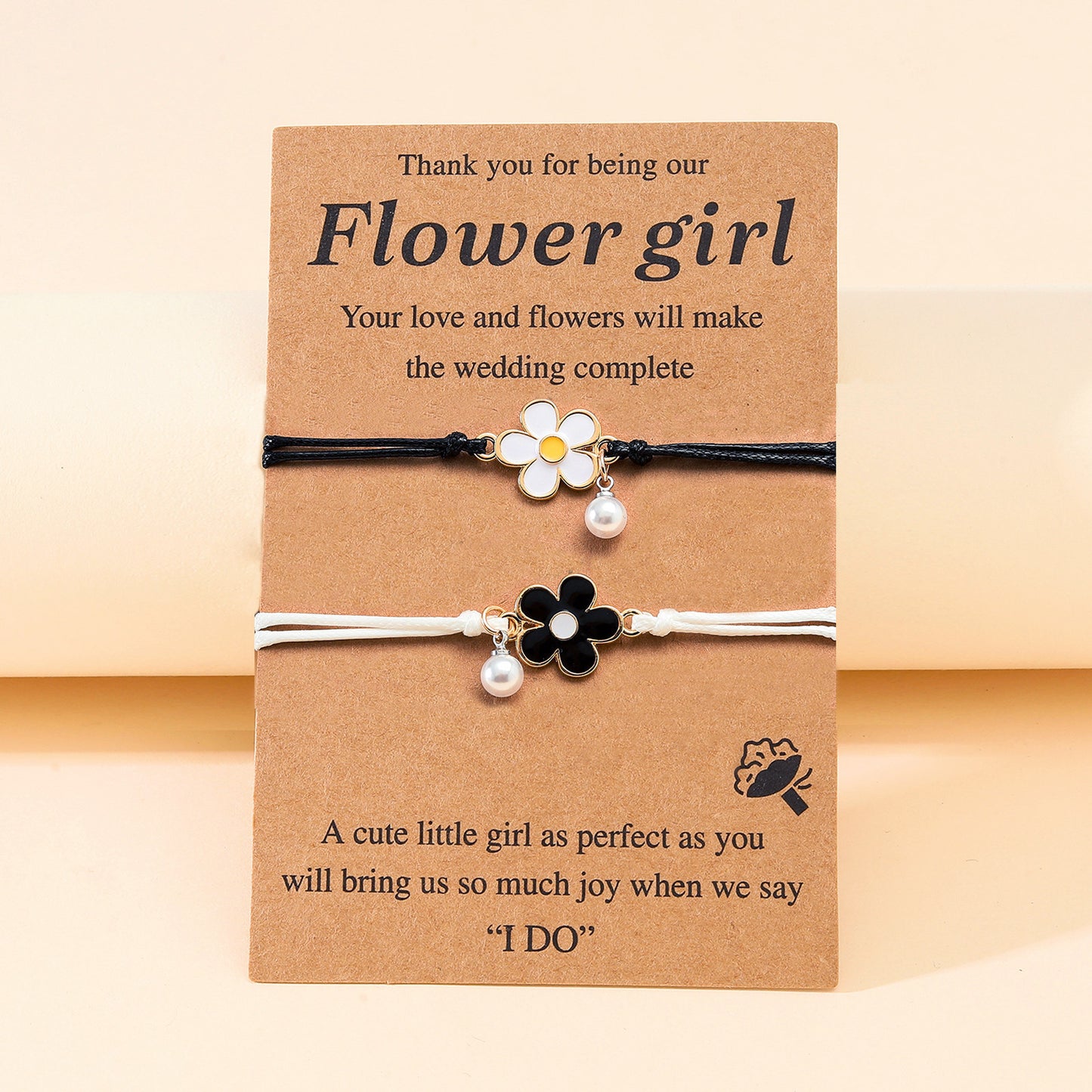 Personalized Flower Color Matching Small Fresh Bracelets