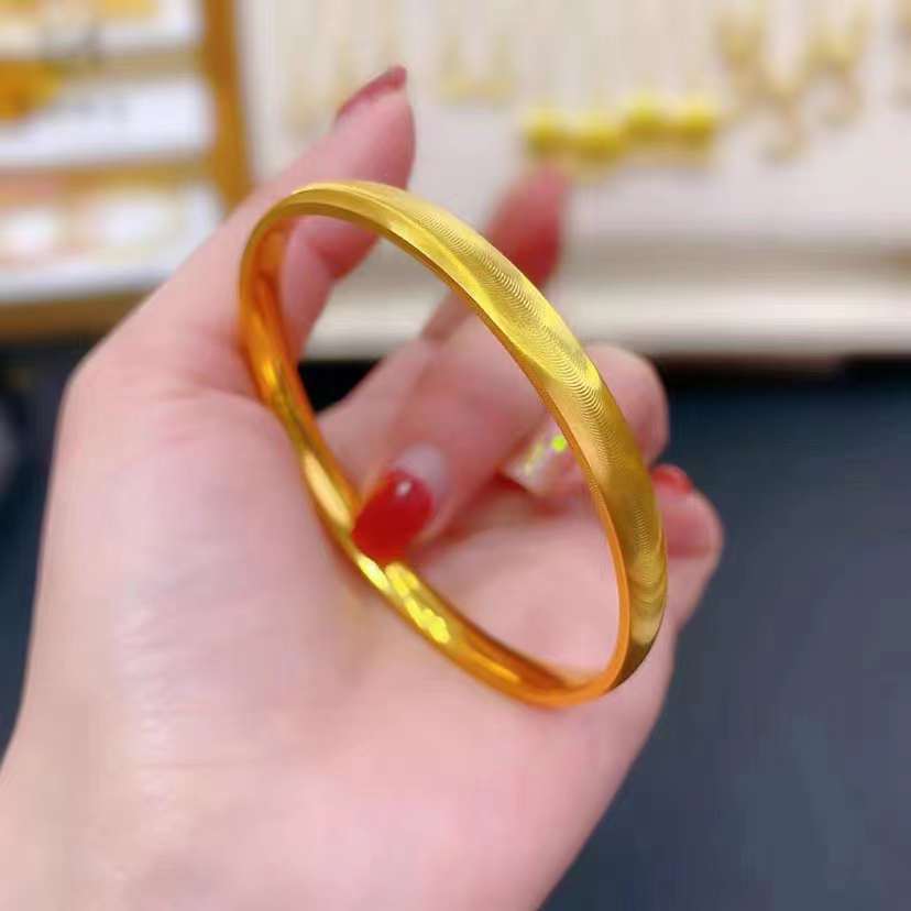 Women's Alluvial Gold Cat's Eye High-grade Simulation Bracelets
