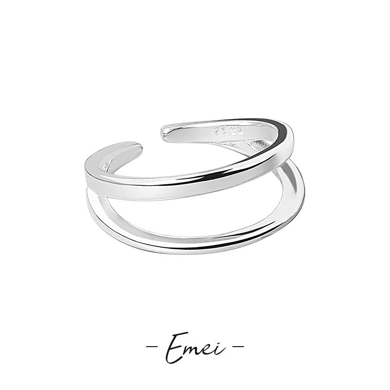 Women's & Men's Fashion Personality Advanced Design Sense Niche Rings