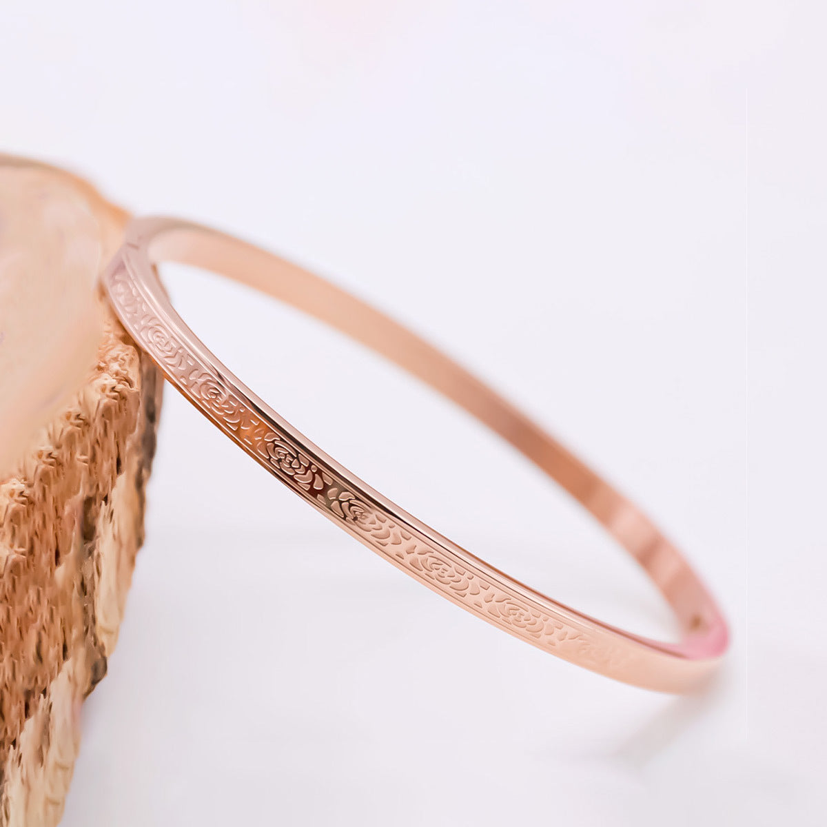 Titanium Steel Fashion Roman Digital Stainless Bracelet