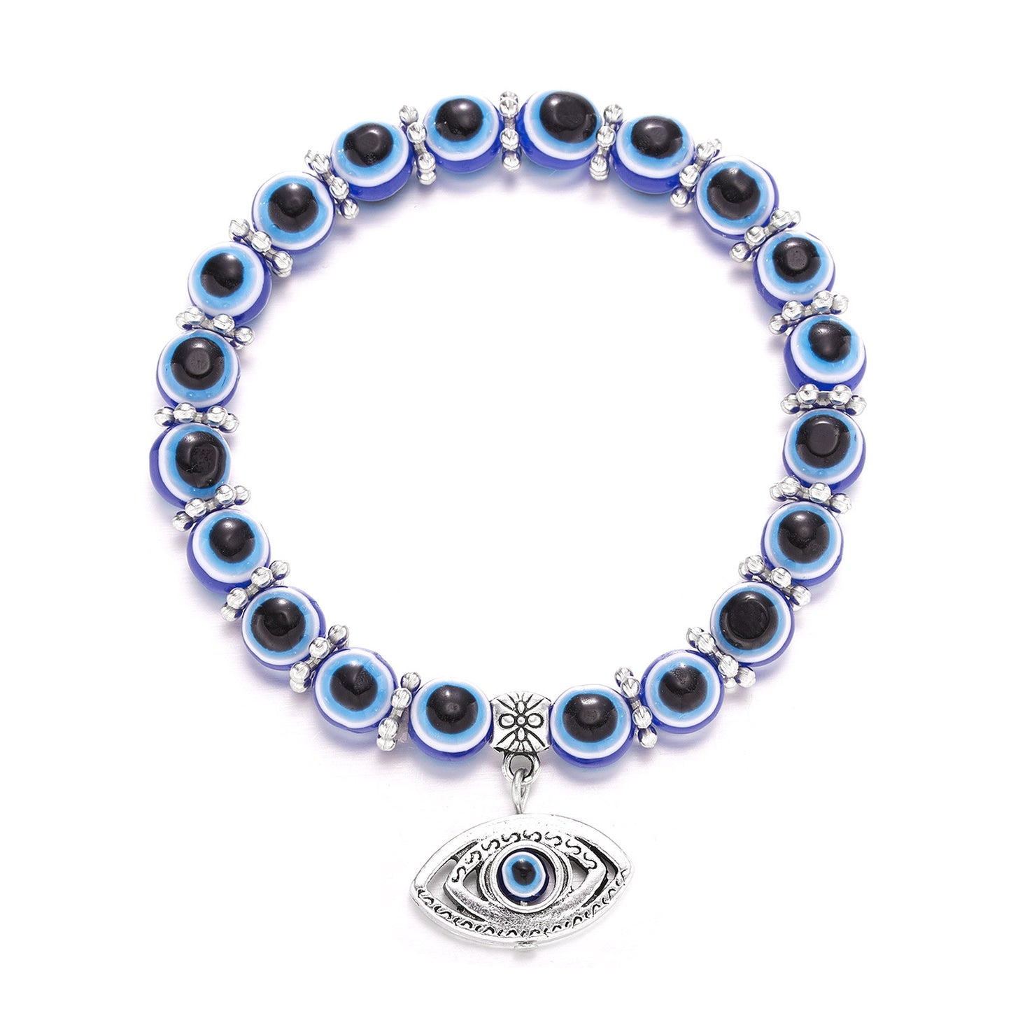 Blaue Augen Hand der Fatima Türkische Armbänder