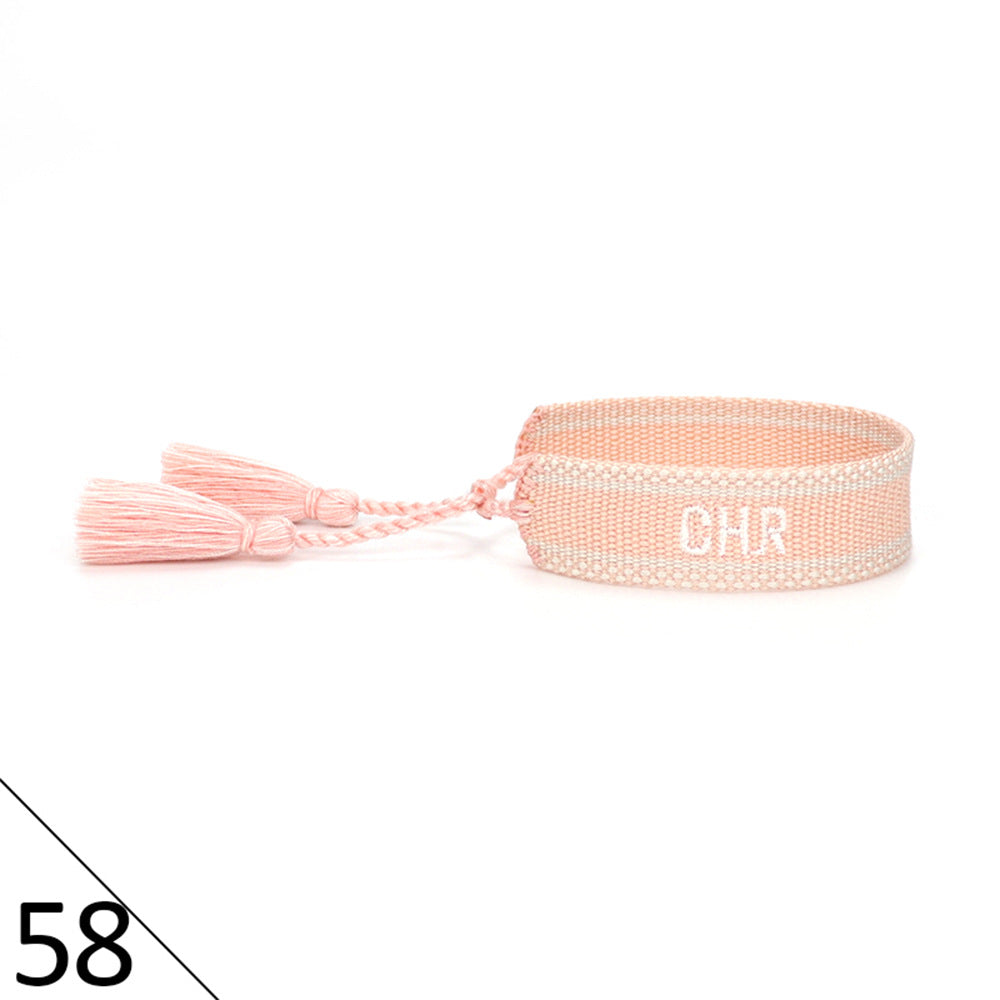 Hand Weaving Fashion Simple Wrist Strap Bracelets