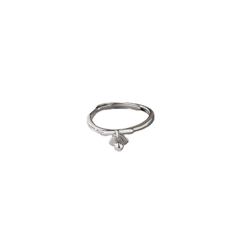 Bell Bow Simple Design Index Finger Rings