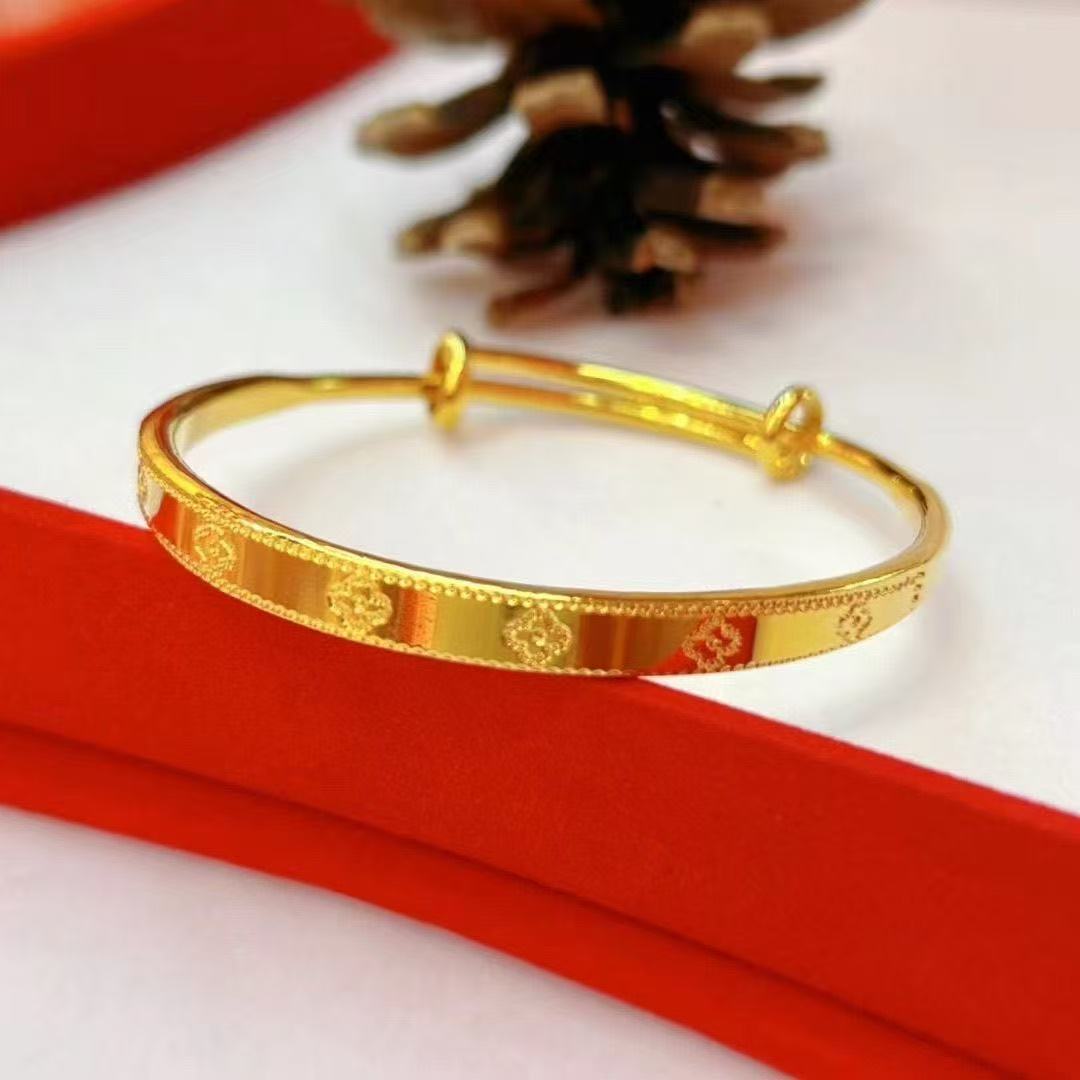 Women's Sand Gold Fashion Trendy Special Interest Light Luxury Bracelets