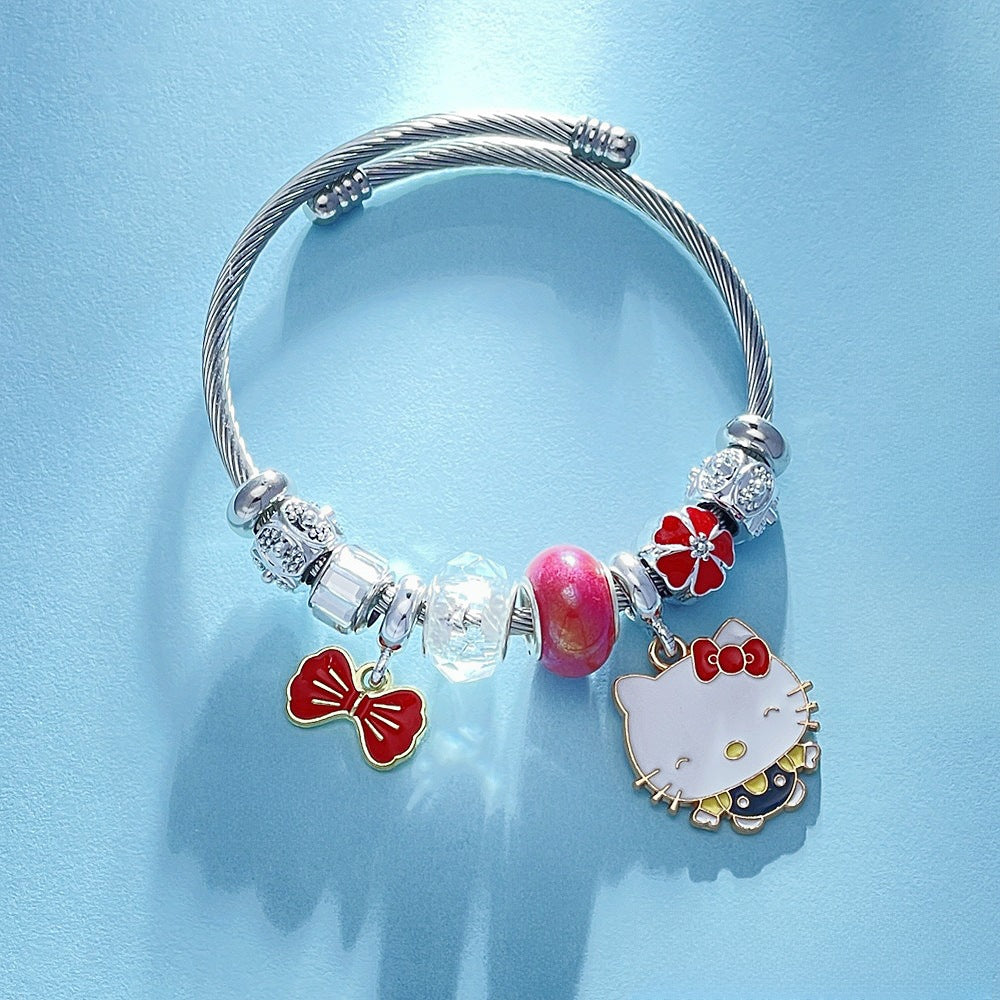 Cat Cute Sweet Cartoon Live Broadcast Girlfriend Bracelets