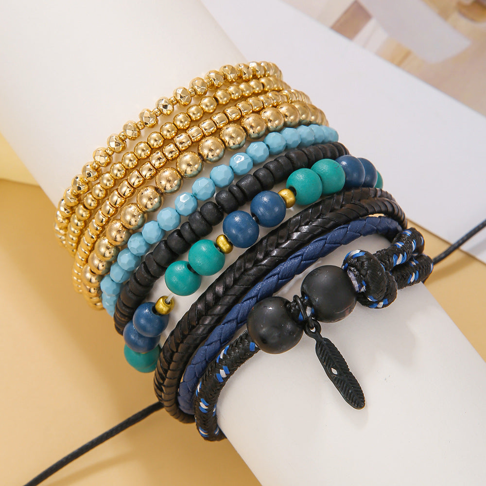 Bohemian Trend Creative Jewelry Elastic Beads Bracelets