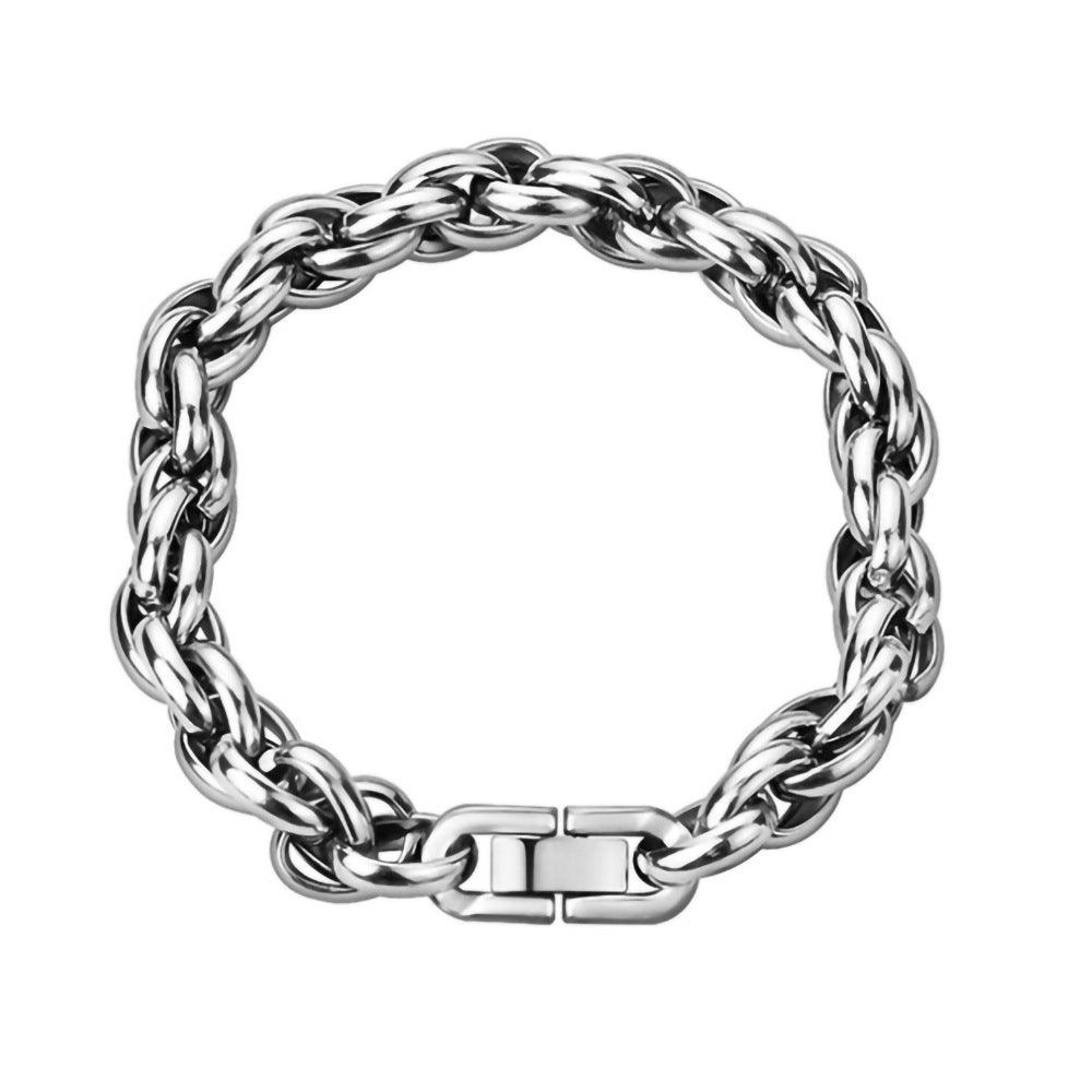 Link Chain Titanium Steel Couple Female Bracelets