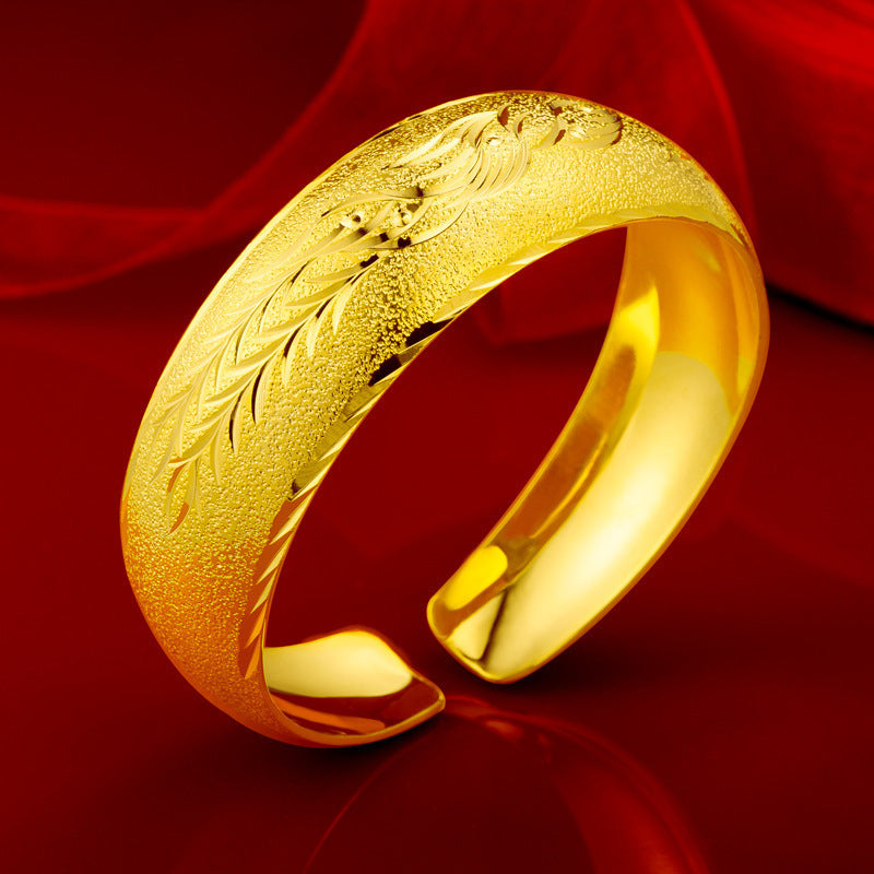 Women's Magpie Brass Gold-plated Starry Imitation Gold Bracelets