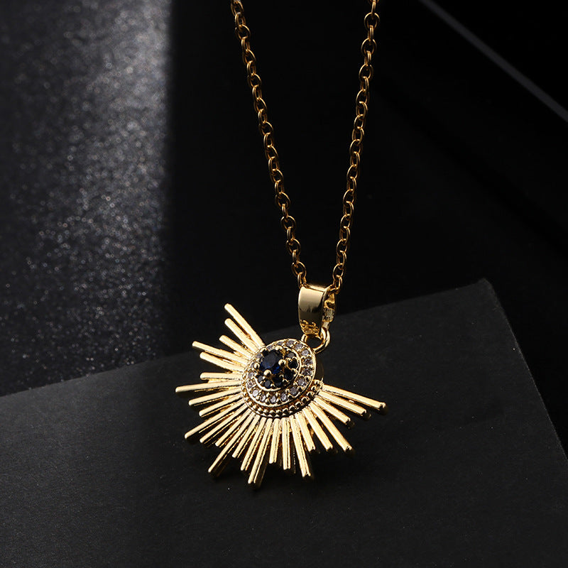 Fashion Devil's Eye Pendant Neck Accessories Necklaces