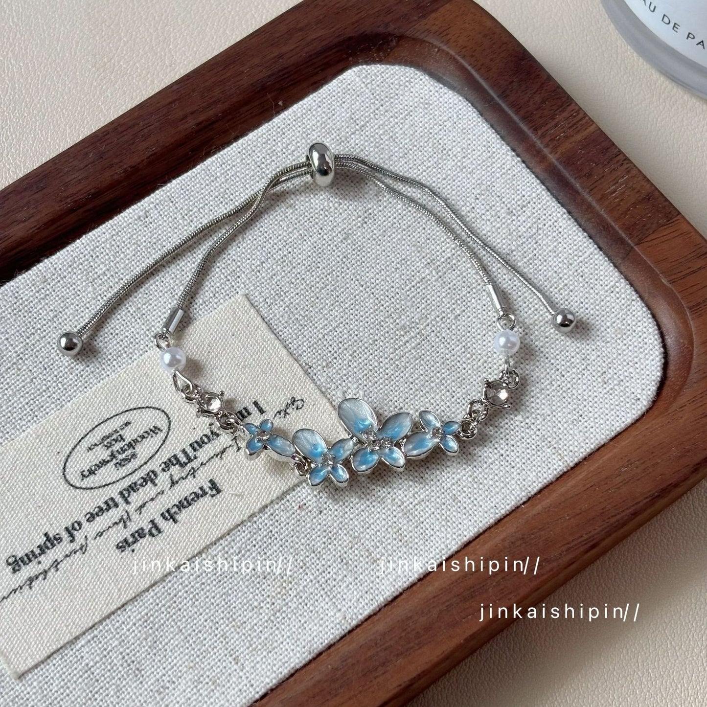 Women's Salt Ice Small String Rich Flower Fashionable Temperamental Good-looking Carrying Bracelet