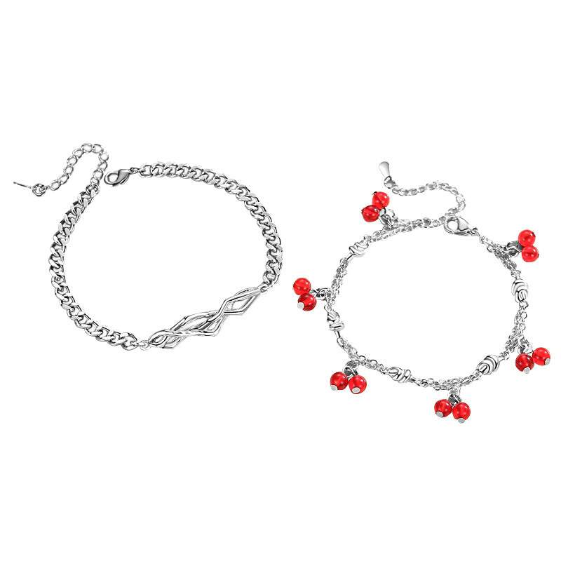 Cadeau pour femmes et hommes et une paire pour petit ami ou bracelets