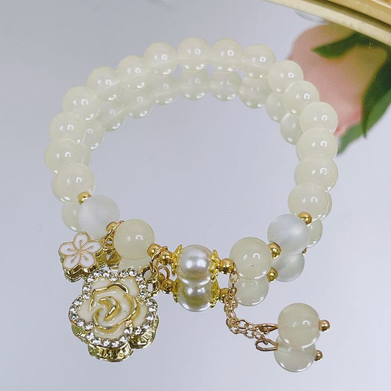 Female Simple Cute Beaded Stall Stationery Bracelets