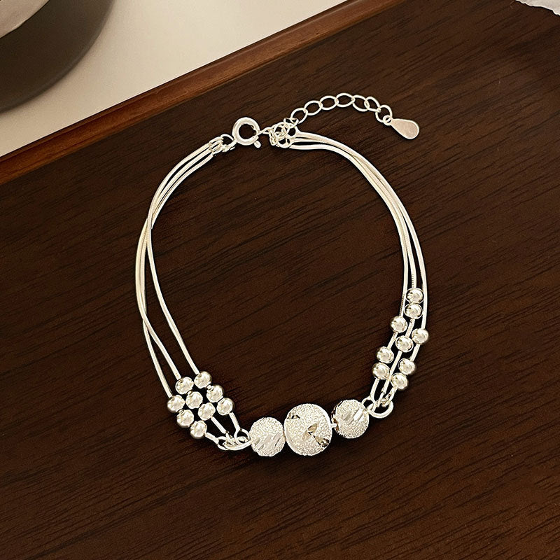 Women's Sier Female Niche Birthday Valentine's Day Bracelets