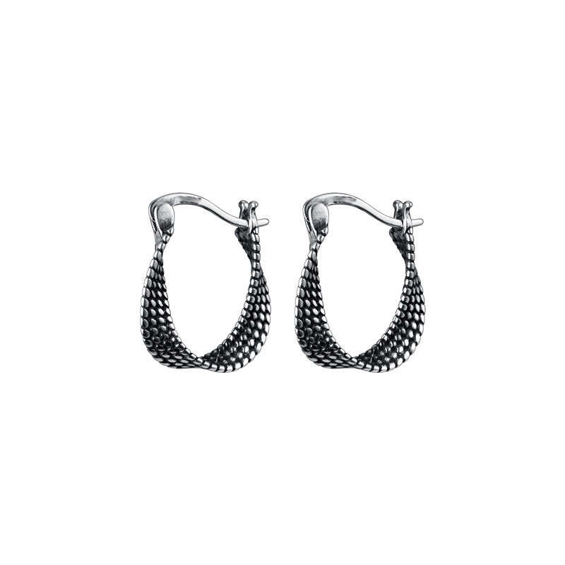 Retro Twist Clip Niche High-grade Temperament Personality Plated Rings