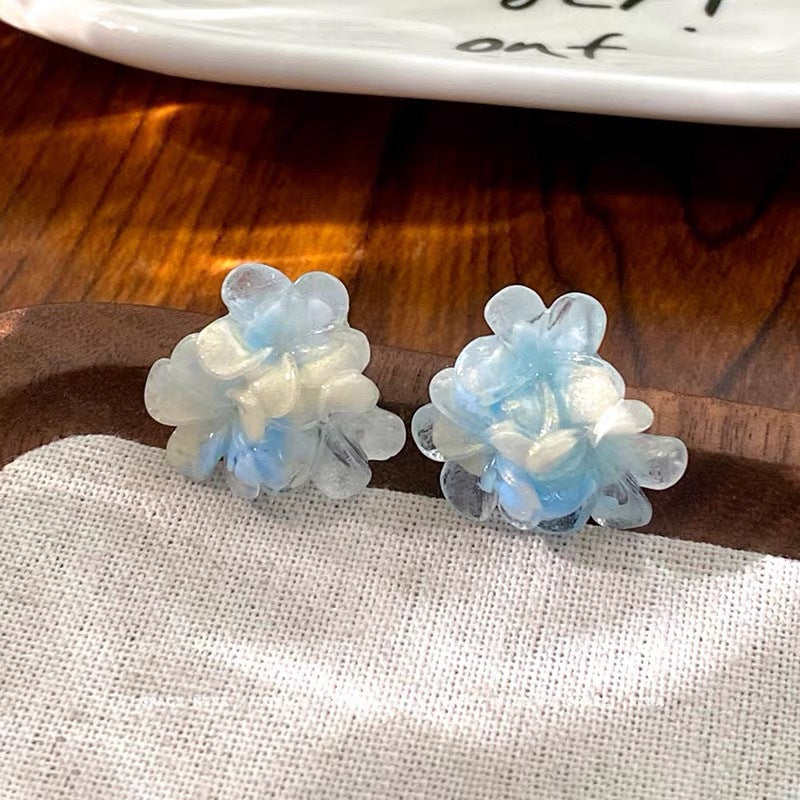 Flower Niche Design Female Mori Sweet Pastoral Earrings