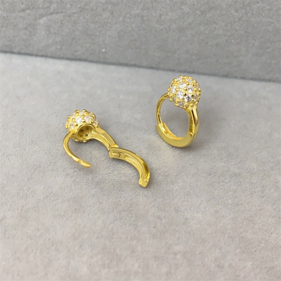 Women's Diamond Ear Clip Refined Stylish Versatile Earrings