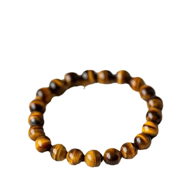 Three-sided Gold Yellow Tiger Eyes Waterfall Rich For Bracelet