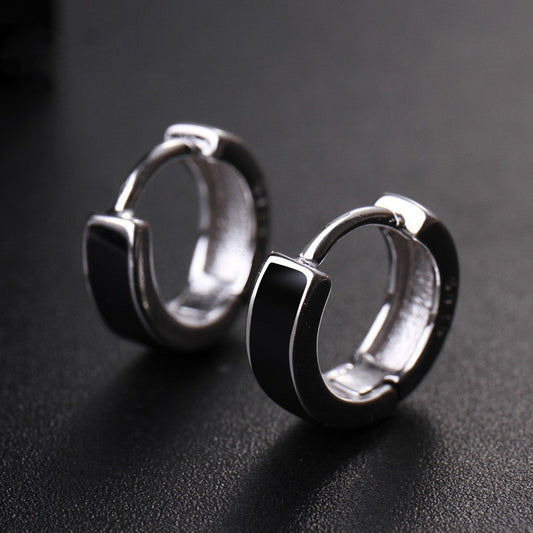 Men's Single Clip Personality Korean Style Stylish Simple Ear Buckle