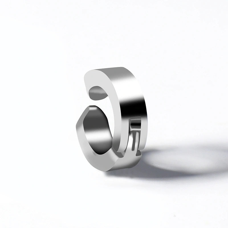 Women's & Men's Stainless Steel Fashion Cochlear Pseudo Ear Clip