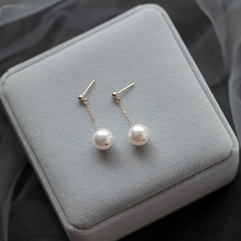 Long Fringe Summer High-grade Square Round Face Cheongsam Earrings