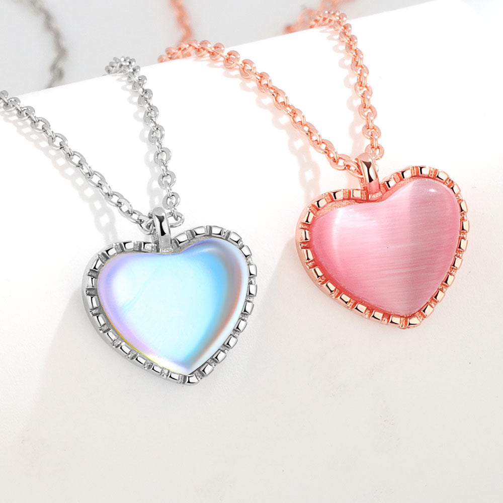 Women's Jewelry Summer Sweet Moonlight Love Korean Necklaces